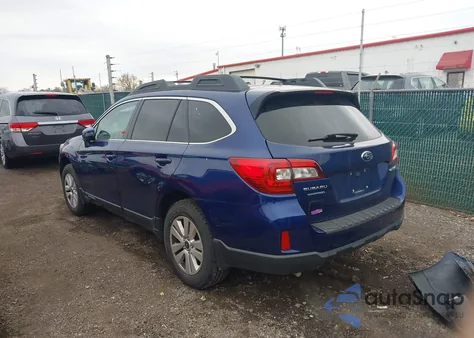 2015 Subaru Outback 2.5I Premium z USA, uszkodzony, nr VIN 4S4BSBFCXF3297586